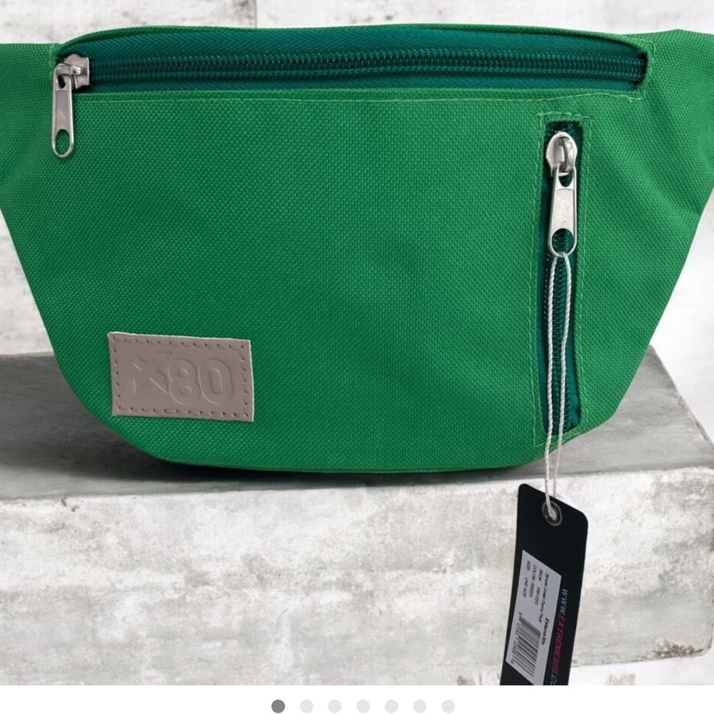 Green Travel Crossbody Bag